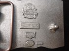 Usa Patriotic American Flag Waving Free Vintage 1999 Bergamot Belt Buckle C-258