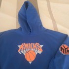 New York Blue Unisex Pullover Basketball Sweatshirt Hoodie