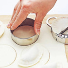 Dumpling Maker Machine Stainless Steel Ravioli Wonton Press   Dough Cutter Ring