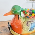 Vintage Duck Carousel Industries Bubble Gum Dispenser - Works 