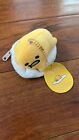Gudetama The Lazy Egg 4 Inch Baby Plush Keychain Beanbag By Gund New Tags