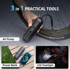 Cycplus Portable Air Compressor 150psi Tire Inflator Pump For Car  Bike  Balls
