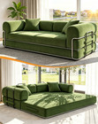71   inch Modern Sectional Sofa Couch Bed Convertible No Assembly Skin-friendly