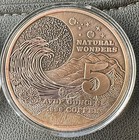  999 Fine Copper 5 Oz    natural Wonders - Grand Canyon    Colorized  in Capsule 