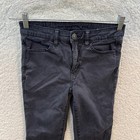 American Eagle Jeggings Women s Size 4 Tall Black Denim Jeans Casual Pants Adult