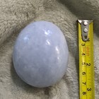 Blue Calcite Palm Stone