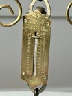Antique Salter Pocket Balance Scale No 3 brass Face Plate 25lb england free Ship