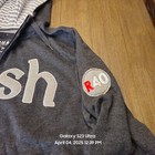 Rush R40 Tour Zip-up Hoodie W tag  xl  Lifeson Peart Lee