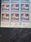 Latvia Red Cross 40k  5k Block Of 12 On 1919 Kassenschein Note Rare Stamp Block