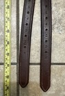 53    Prestige Calfskin Brown Lined English Stirrup Leathers