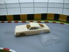 Custom  68 Barracuda Aurora Thunderjet Ho Slot Car Body Kit In White Resin