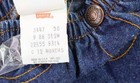 Vintage 80s 90s Little Levi   s Levis 12 Mos Months Denim Orange Tab Diaper Cover