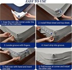 4pcs Durable Heavy Duty Bedsheet Corner Tightener Clips High-quality Bed Sheet