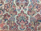 Authentic Antique Sarouk  Oriental Rug Hand Knotted Floral 9  X 6  3 