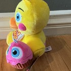 Jazwares Five Nights At Freddy s Toy Chica Plush Doll W  Cupcake