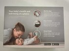 Owlet Dream Smart Sock 2 Mint Green Baby Monitor Heart Rate O2 Sensors I Sock