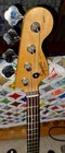 2015 Fender Squier Affinity Jazz J Bass 4 String Bass Guitar