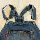 Levi   s Denim Jean Shortall Overalls Blue Levi Strauss Kids Youth Size 10 Reg