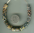 African Trade Beads Vintage Antique Venetian Old Glass Beads Mixed Eye Fancy