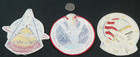 Space Shuttle Patches 4  Lot Of 3 - Sts-1  Sts-8  Sts-61-b  Vintage 90s-era Nasa