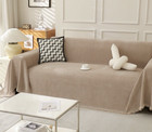 Slashop Couch Cover 90 X 134 Pet Hair snag Resistant Herringbone Sofa Protector