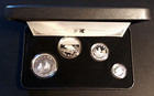 2004 Royal Canadian Mint Arctic Fox 4-coin Proof Set  9999 Fine Silver Set