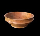 Vintage Wooden Bowl Farmhouse Rustic Country Turned Box Elder Wood Signed Stern