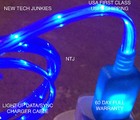 Led Light-up Micro Usb Data Charger Power Charge Cable For Samsung S6 S7  Htc Lg