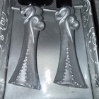Wedding Cake Knife And Server Set Nib     Two Hearts Beat As One   
