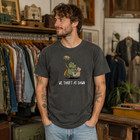 We Thrift At Dawn Frog Shirt  Funny Thrifting Graphic Tee  Vintage Lover T-shirt