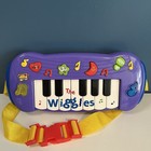The Wiggles Wiggly Keyboard Musical Piano Purple 2013 Wicked Cool Toy Works 