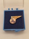 Pan Am Airlines 10k Solid Gold Flight Attendant 5 Years Service Pin 1940s-1950s