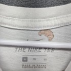 Nike Tee White Tennis Sports All Over Design T-shirt Size Xl