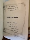 Vtg 1969 Archway Yearbook Farmville Nc High School