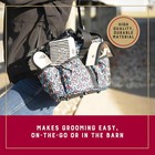 Horse Grooming Kit  7-piece Horse Brush Set With Organizer Tote Bag  Hoof Pic   