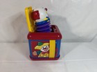 Rare Vtg Shelcore 1992 Jack In The Box Pop Out Clown Baby Toy  works  Read 