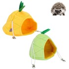 Pet Winter Bed Cage Golden Hamsters Warm House Hammock For Small Animal Playing