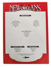 Vintage Amtrak Menu 1981     City Of New Orleans Railroad Dining Car Memorabilia