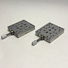 Pair Of 2 Newport M-umr5 16 Double-row Ball Bearing 6 Mm Travel Linear Xy Stage