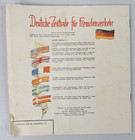Dining And Wining In Germany Brochure Book With Map In English Years 1953 
