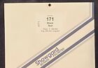 Showgard Stamp Black Mounts Size 171 Free Usa Shipping 264 Mm By 171 Mm 5 Strips