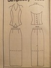 Oop Simplicity 9269 Misses Formal 2pc Halter Dresses Pattern 4-6-8 16-18-20 Uc