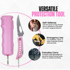 Police Magnum Pink Pepper Spray 1 2oz Flip Top Keychain   Pink Pocket Knife