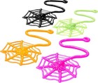 24pcs Sticky Spider Web Party Favors Pack  7 5 Inches In Total Length  Mixed 