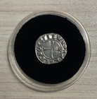 Crusades siege Of Antioch Silver Coin 1149-1163 Coa   History   Capsule   Box