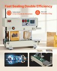 Vevor Continuous Sealing Machine Vertical Band Sealer 0 24-0 47 In Seal Width