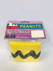 Sweatband Wristband - The Peanuts Charlie Brown Shirt Tee Yellow New Licensed
