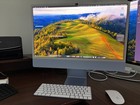 Apple Imac 24  4 5k M4 10-core Cpu 10-core Gpu Blue 32gb 2tb Ssd Warranty 2027