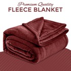 Fleece Blanket Soft Throw Premium Coverlet Bedding Blankets Twin Queen King