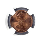 1999 Lincoln Cent 1c Mint Error Uncirculated Struck Off Center Ngc